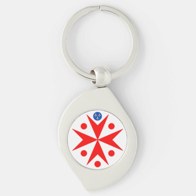 Emblem of the Navy Tuscany Medici Keychain (Front)