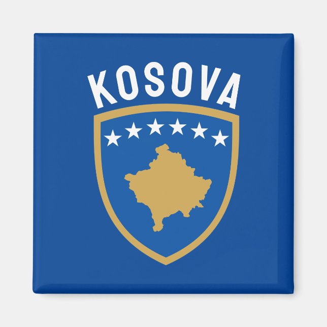Emblem of the Republic of Kosovo Magnet (Front)