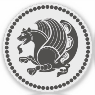 Emblem of the Sasanian Empire (Simurgh), Iran