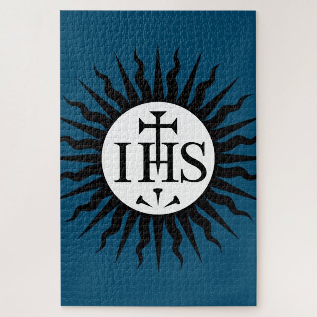 Emblem of the Society of Jesus  Jigsaw Puzzle (Vertical)