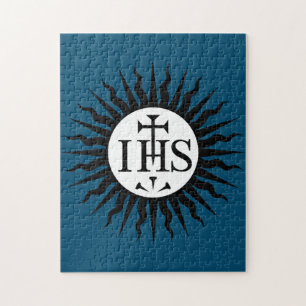 Emblem of the Society of Jesus  Jigsaw Puzzle