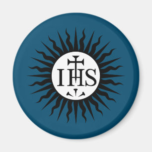 Emblem of the Society of Jesus  Magnet