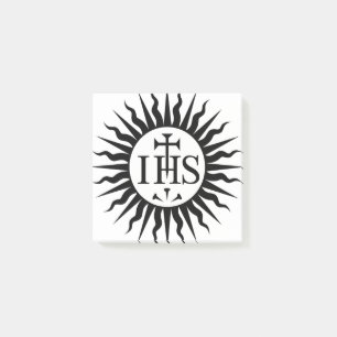 Emblem of the Society of Jesus Monogram  Post-it Notes