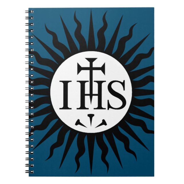 Emblem of the Society of Jesus  Notebook (Front)
