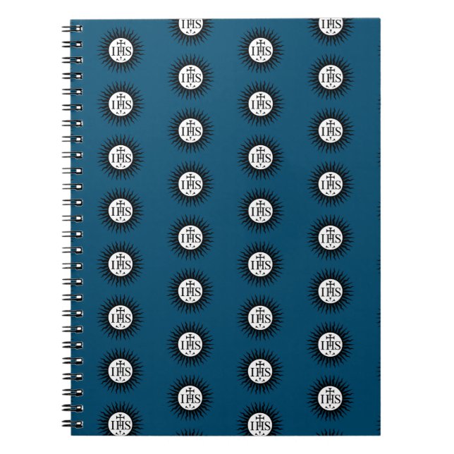 Emblem of the Society of Jesus  Notebook (Front)