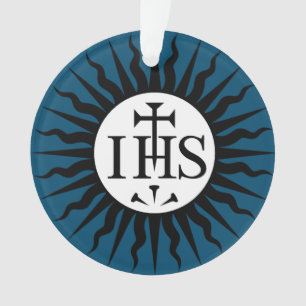 Emblem of the Society of Jesus Ornament