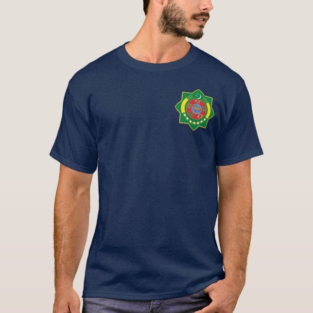 Emblem of Turkmenistan T-Shirt (Front)