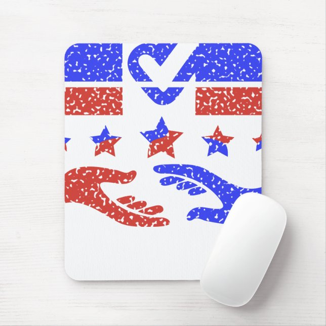 Emblem of Unity - Celebrating Collaborative Trust Mouse Pad (With Mouse)