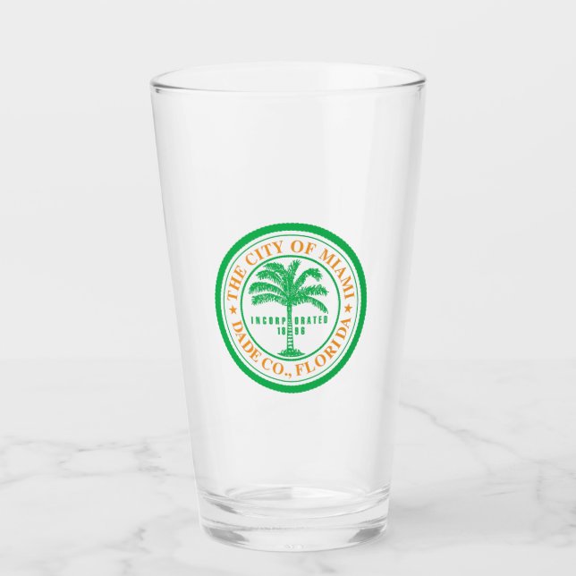 Emblème de Miami, Verre de Floride (Devant)