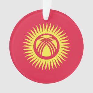 Emblème du drapeau du Kirghizistan