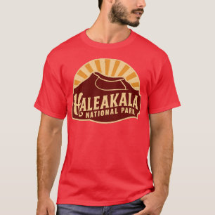 Emblème du parc national Retro Haleakala TShirt