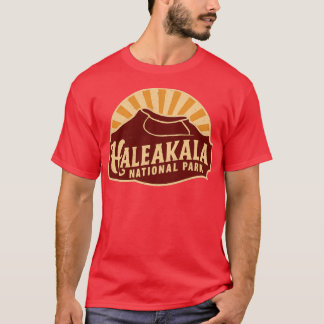 Emblème du parc national Retro Haleakala TShirt
