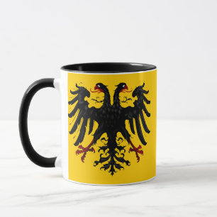 Emblème du Saint Empire Romain sur la Mug jaune