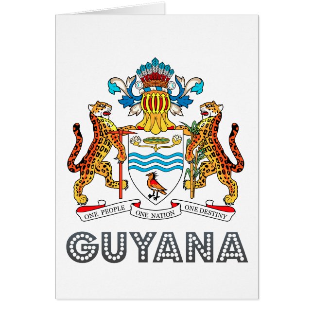 Emblème guyanais (Devant)