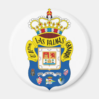 emblème Las Palmas Magnet rond