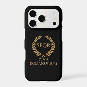 Emblème romain SPQR – Civis Romanus Sum Couronne d