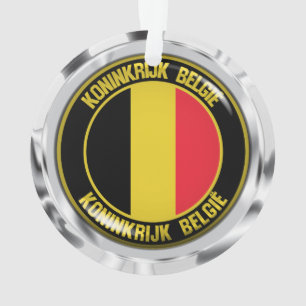 Emblème rond de Belgique