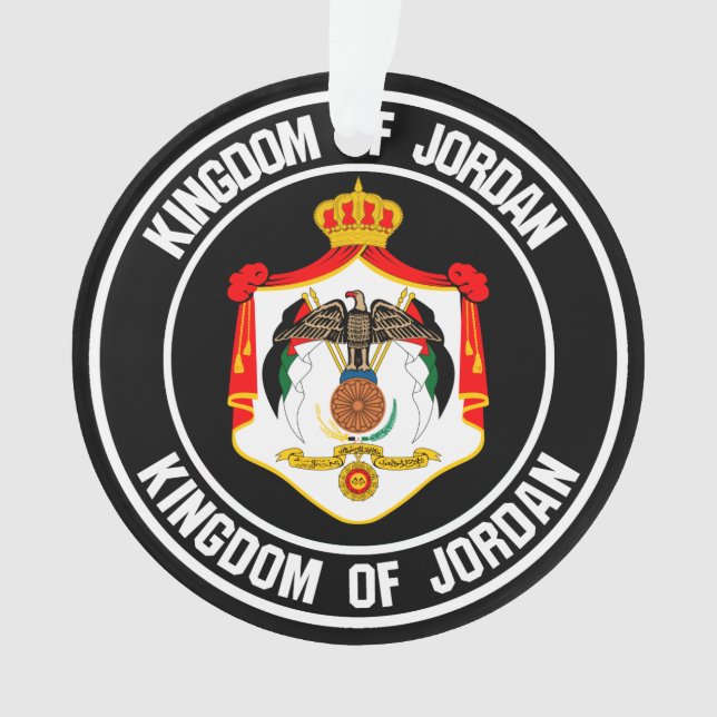 Emblème rond de Jordanie (devant)