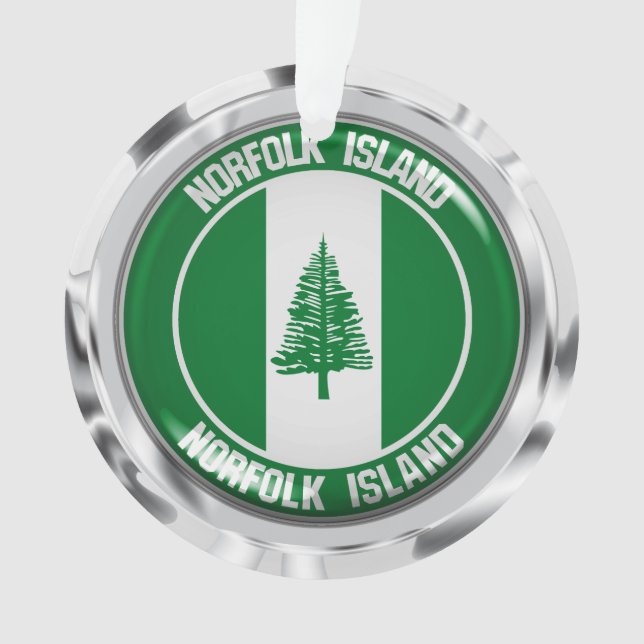 Emblème rond de Norfolk Island (devant)