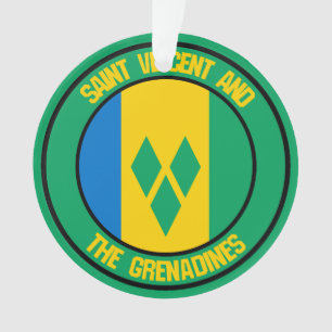 Emblème rond de Saint-Vincent-et-les-Grenadines