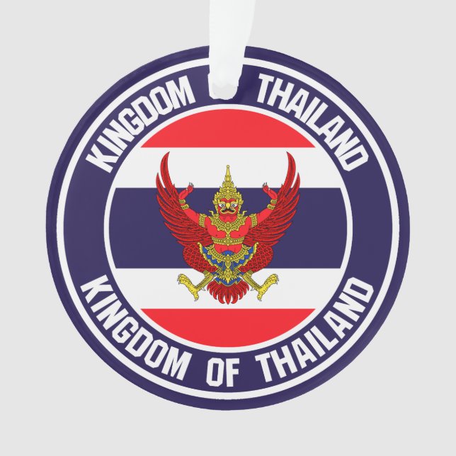 Emblème rond de Thaïlande (devant)