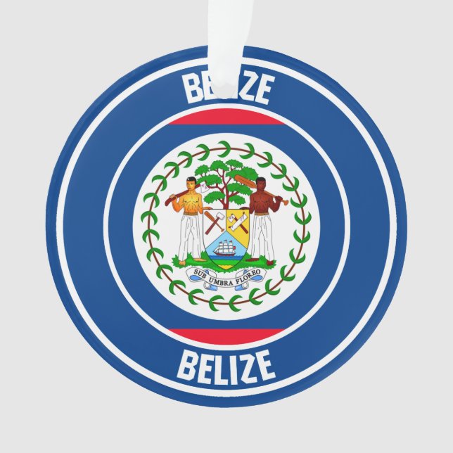 Emblème rond du Belize (devant)