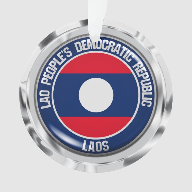Emblème rond du Laos (devant)