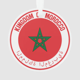 Emblème rond du Maroc