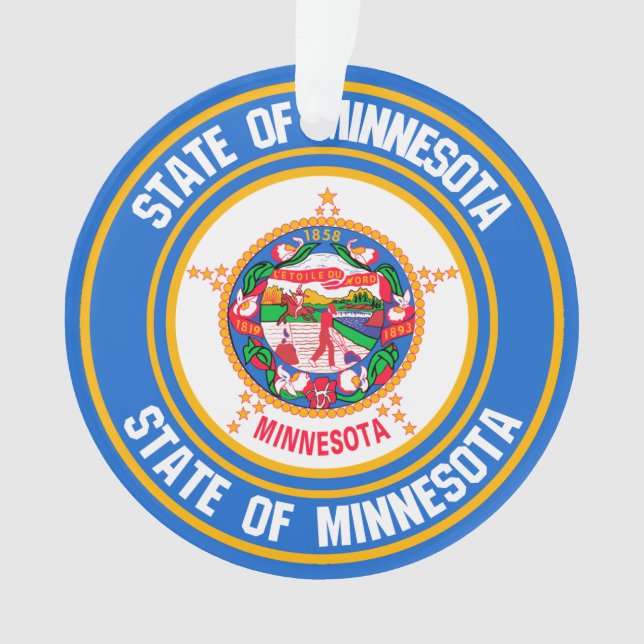 Emblème rond du Minnesota (devant)