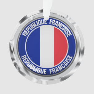 Emblème rond France