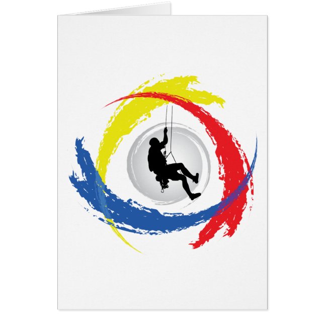 Emblème tricolore d'alpinisme (Devant)