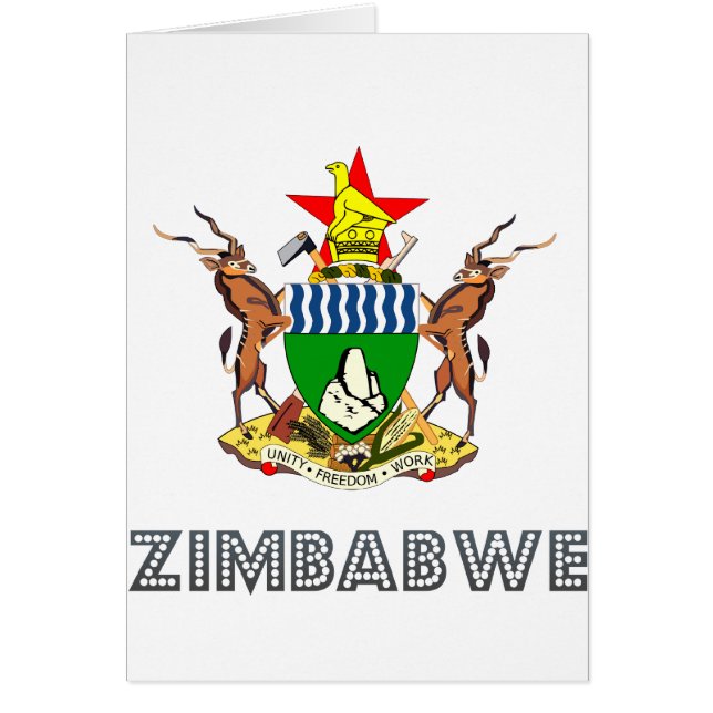 Emblème zimbabwéen (Devant)