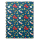 Emblèmes de Gallois d'amusement sur le carnet de