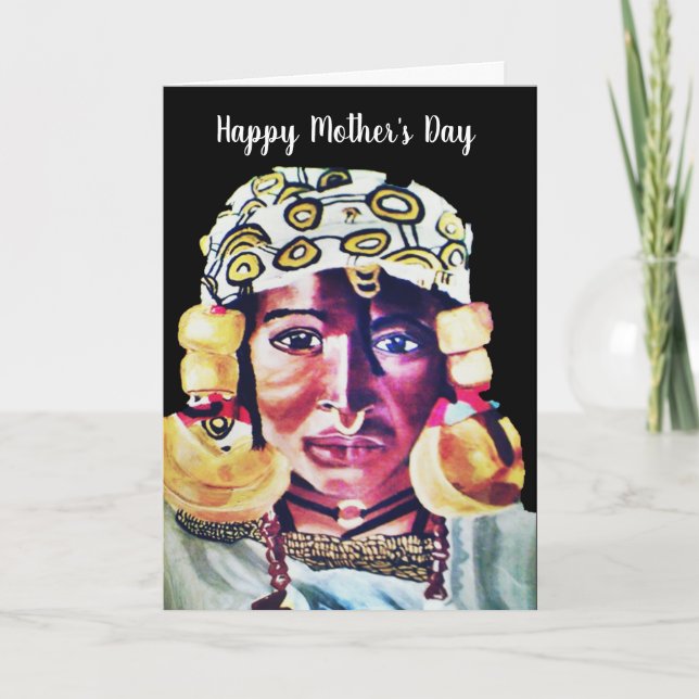 EMBODIMENT OF MOTHERHOOD  card (Front)