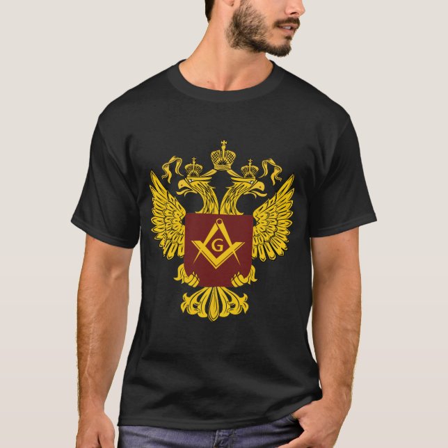 Embody the Principles of Freemasonry with Fashiona T-Shirt (Front)