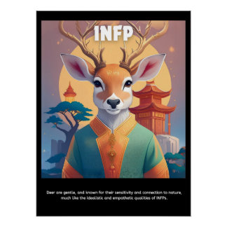 Embody Your Inner Deer : INFP Poster
