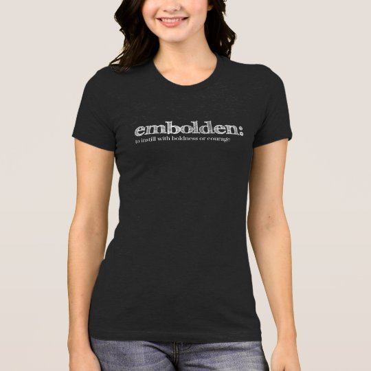 Embolden Tee in Dark Grey
