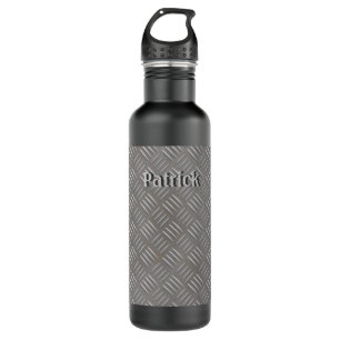 Embossed Aluminum Metal Look Custom 710 Ml Water Bottle