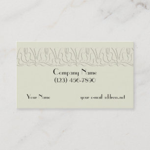 Embossed Art Nouveau 1 Business Card