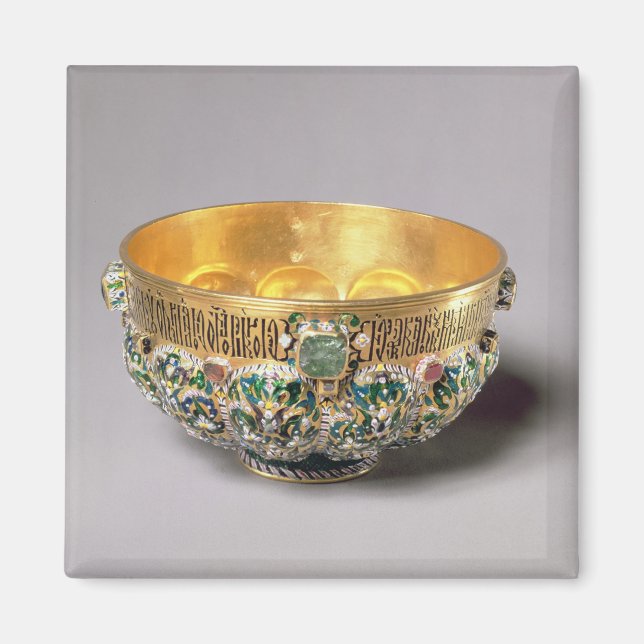 Embossed bowl set magnet (Front)