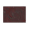 Embossed Burgundy Rose Business Card