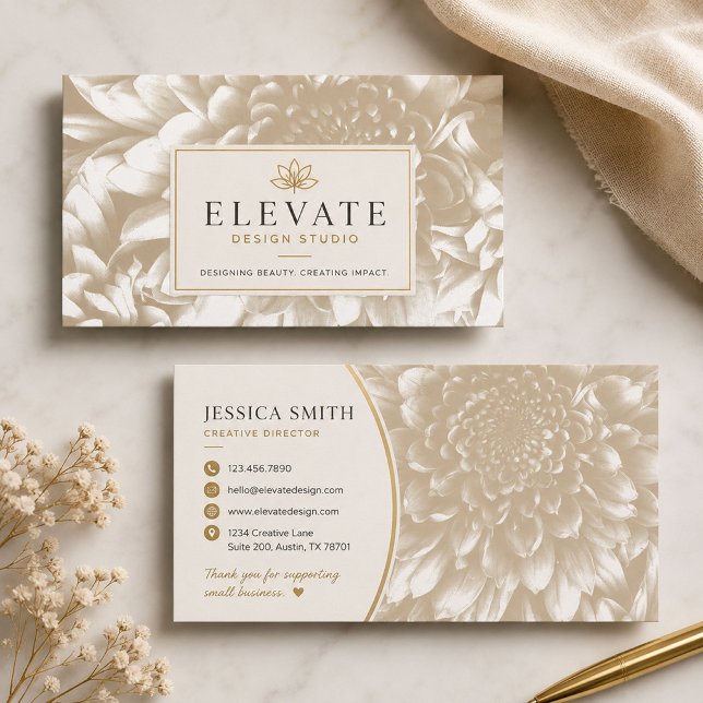 Embossed Business Cards for Branding (Creator Uploaded)