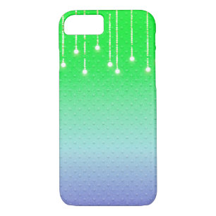 embossed dots with glowing light string Case-Mate iPhone case