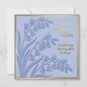 Embossed Floral Mother's Day Card