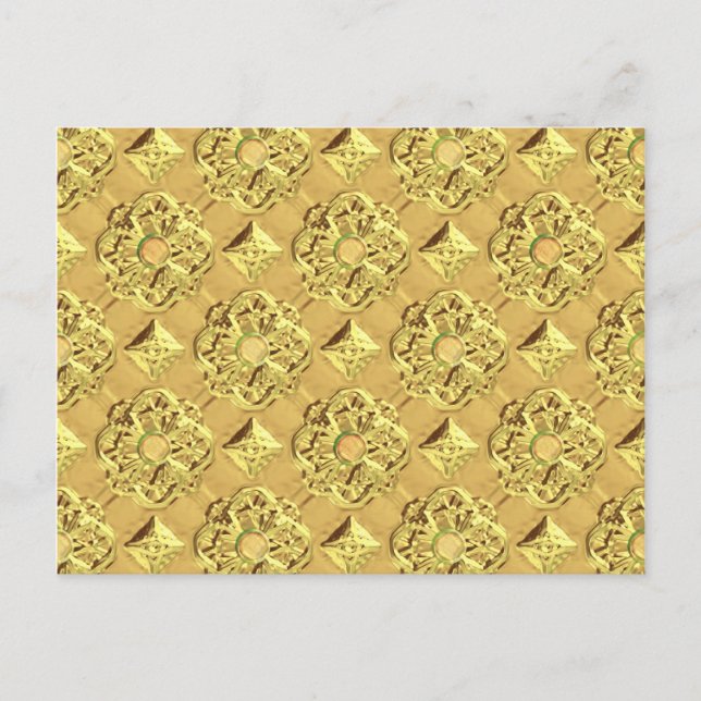 Embossed Gold Foil Postcard (Front)