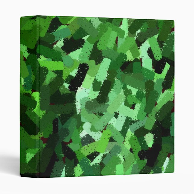 Embossed Green Grass Binder (Front/Spine)