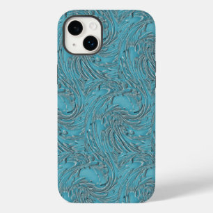 Embossed In Teal Case-Mate iPhone 14 Plus Case