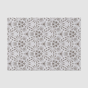 Embossed lace paper