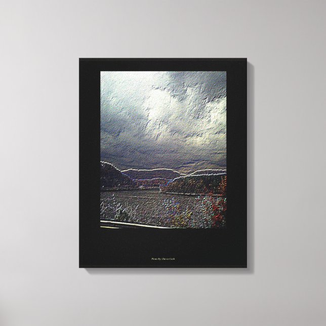 Embossed Photo On Canvas (Front)