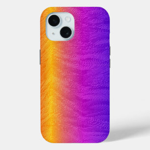 Embossed Rainbow iPhone 15 Case
